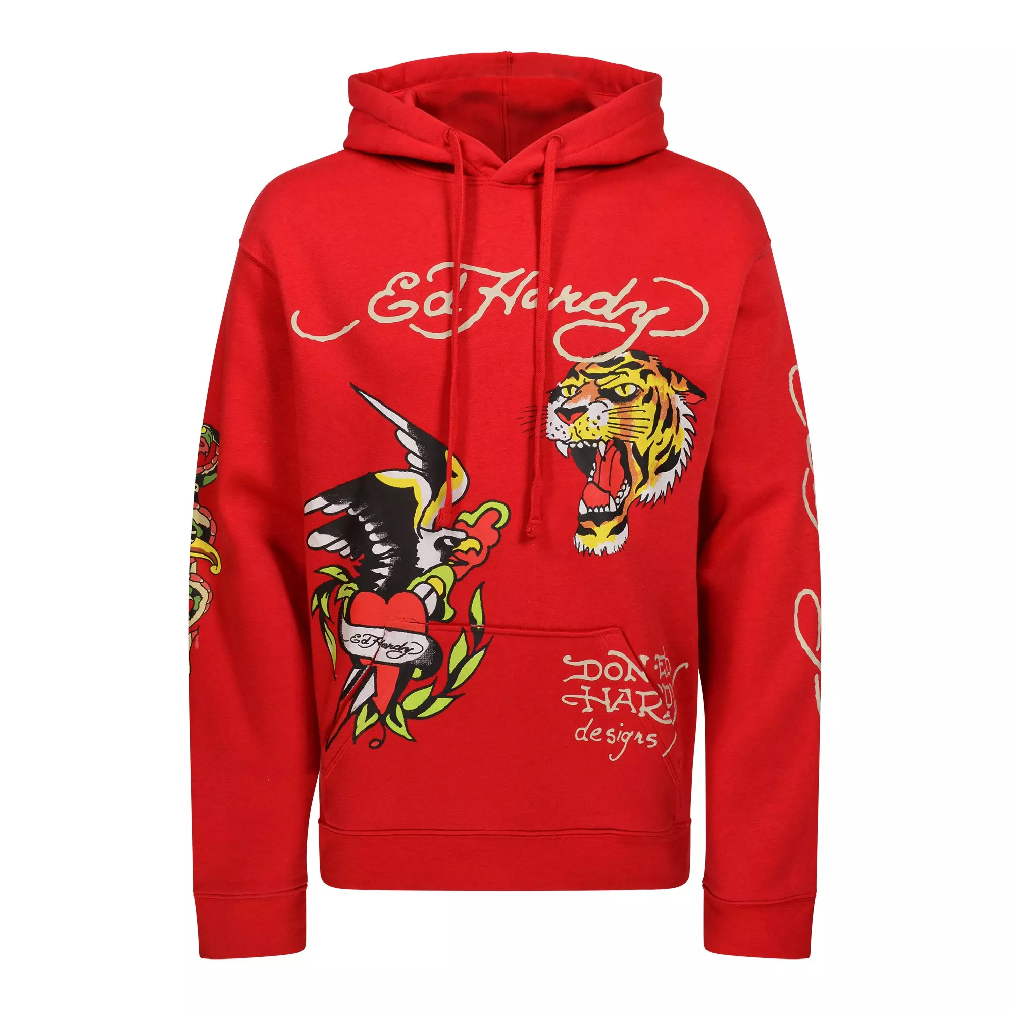 ★送料・関税込み★【Ed Hardy】Eagle Tiger フーディ Ed Hardy Eagle Tiger Full-Zip Hoodie – DTLR